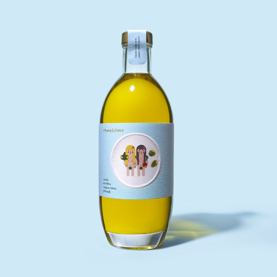 Love is Love olive oil by Supperstudio, 2021 Gold Pentawards winner