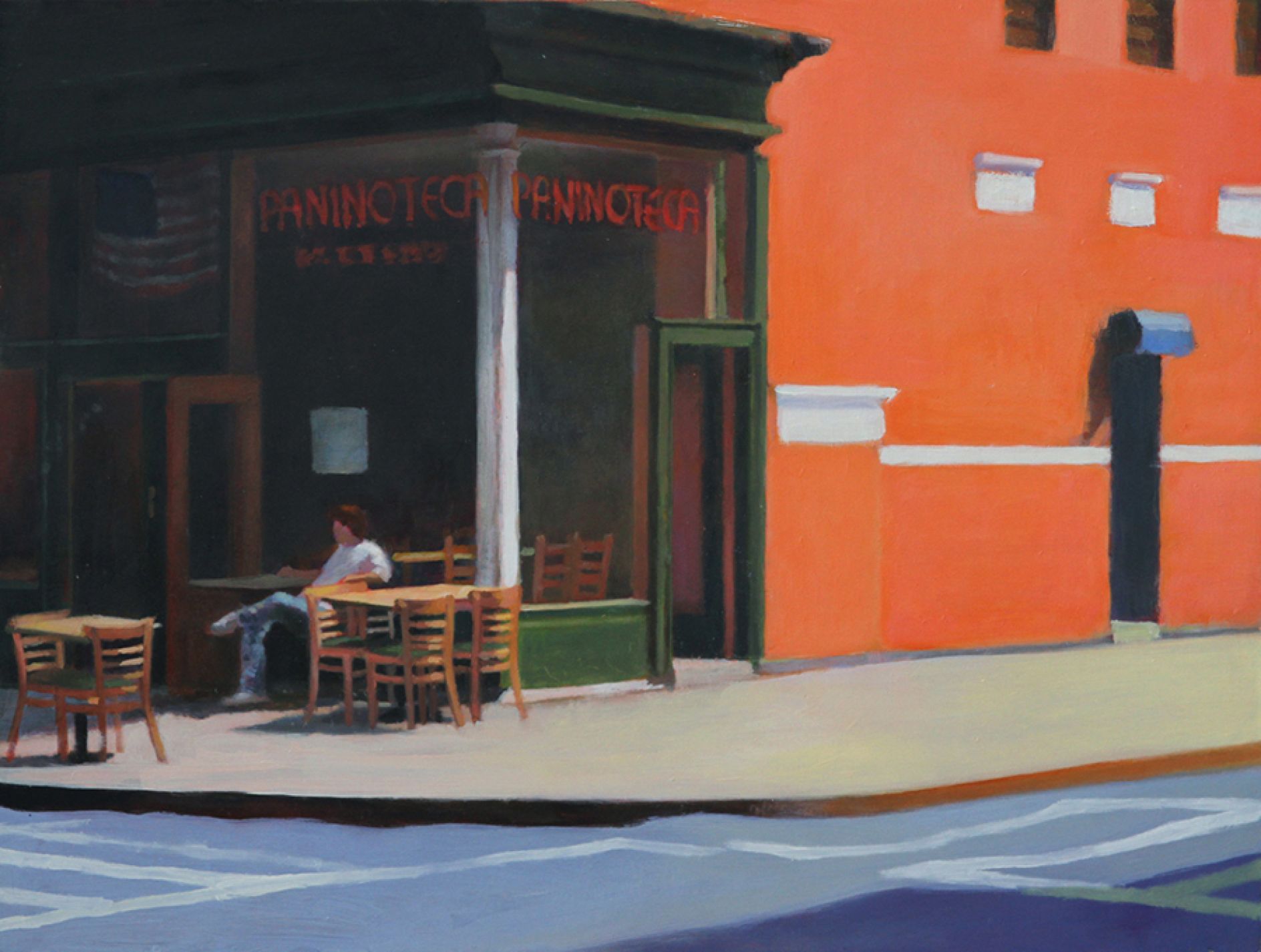 Sexually charged oil paintings that glimpse into classic Americana