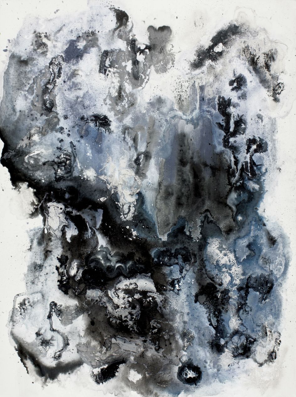 'Belladonna' 2017 122cm x 92cm Mixed media on canvas