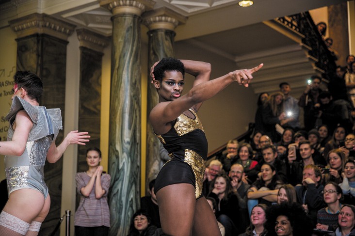 Community Dance Showcase (2017) by Roland Carline, one of the artists selected for the 2019 Bloomberg New Contemporaries exhibition. Image courtesy the artist and New Contemporaries.