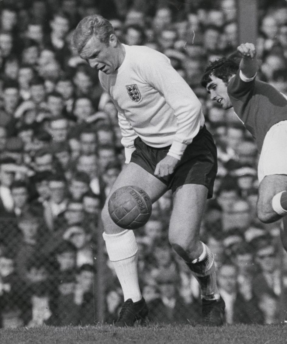 Bobby Moore and George Best by Syndication International Ltd, 1964 © Mirrorpix