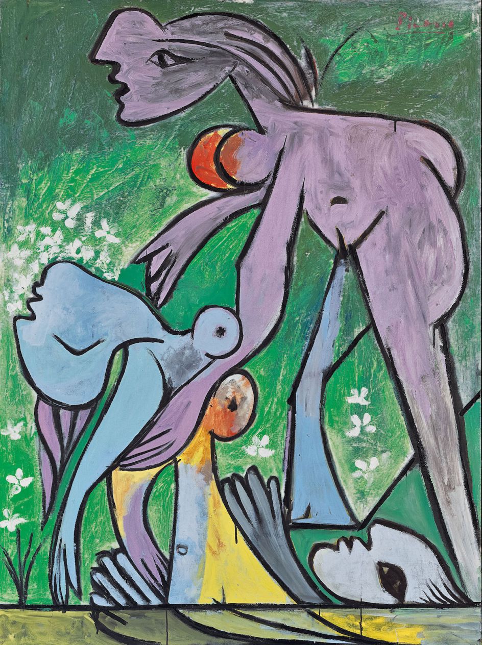Pablo Picasso The Rescue (Le sauvetage)    1932 Oil paint on canvas 1445 x 1122 x 77 mm Fondation Beyeler, Riehen/ Basel, Sammlung Beyeler © Succession Picasso/ DACS London, 2017