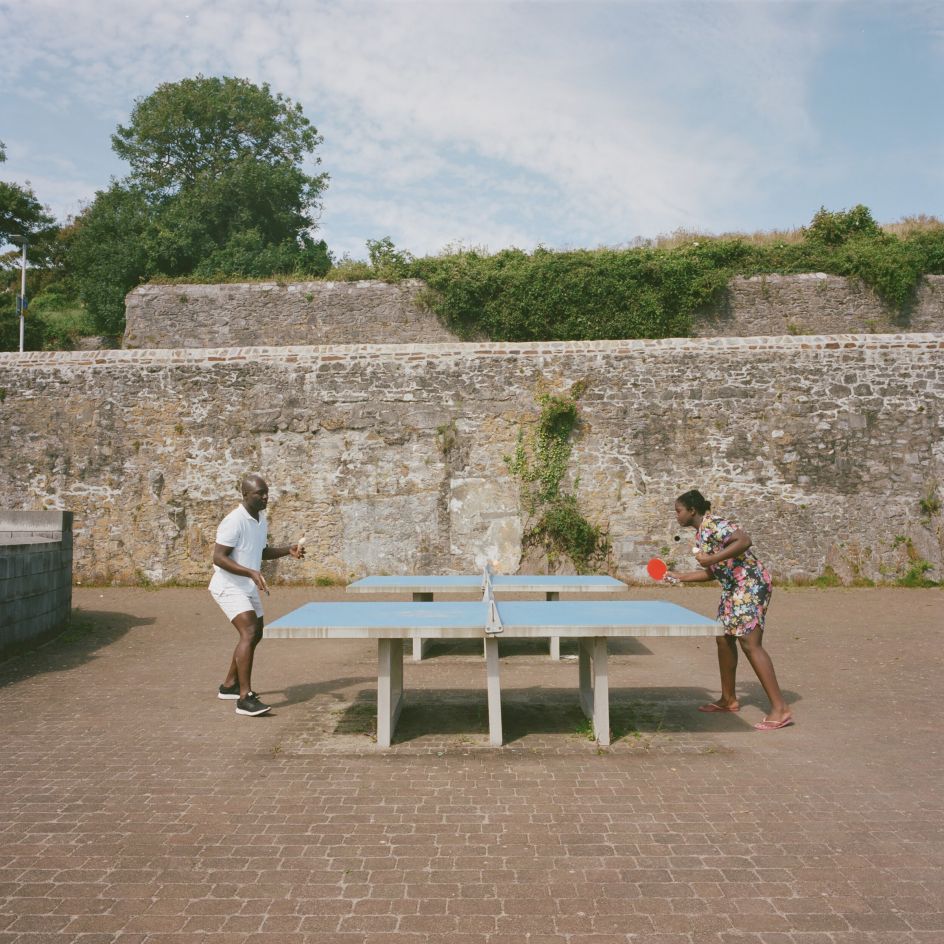 Manasseh with niece Oye, Mountwise, Plymouth (2017) - Suki Dhanda