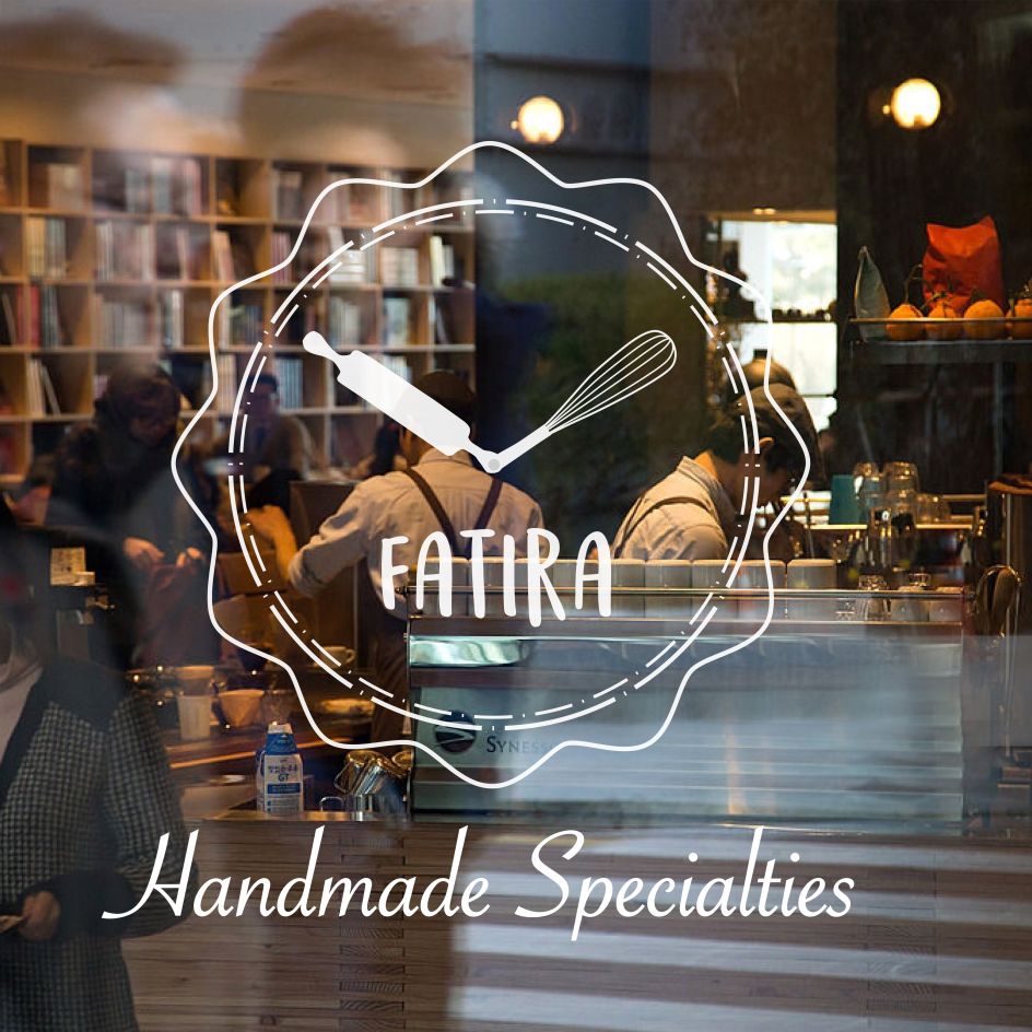 Branding Identity for Fatira Restaurant by Kaf Design. Bronze A' Design Award Winner in the Graphics and Visual Communication Design Category.