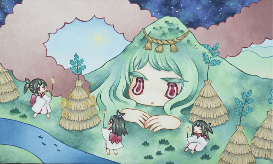 Bonfire, 2023 © Ryoko Kaneta. Courtesy of DCG and the artist