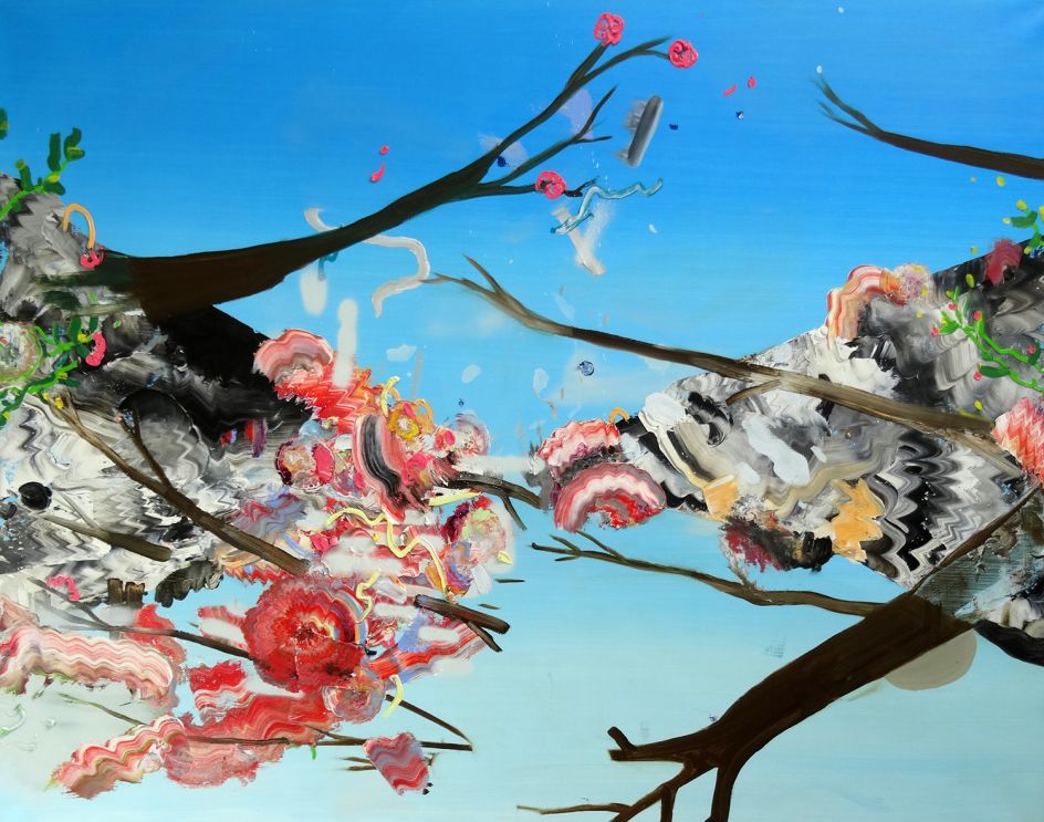 Witches Broom – Oil on Canvas, 2016 – Jane Rainey