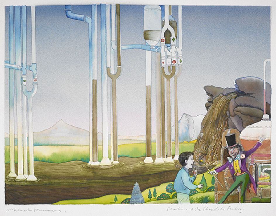 Charlie and the Chocolate Factory by Roald Dahl (Allen and Unwin), illustrations (c) Michael Foreman