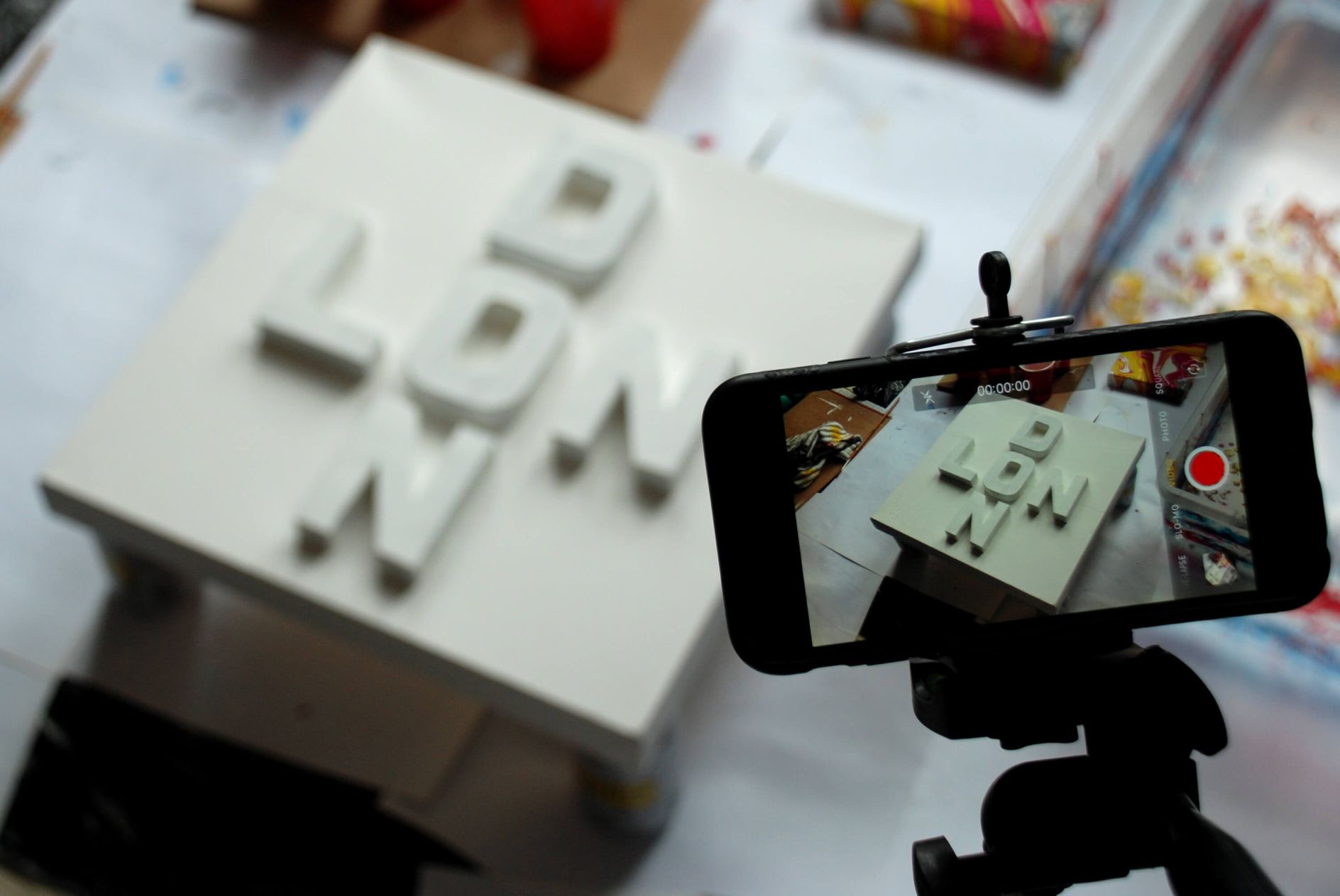 London Calling: Lettering installation by Craig Black pays homage to ...