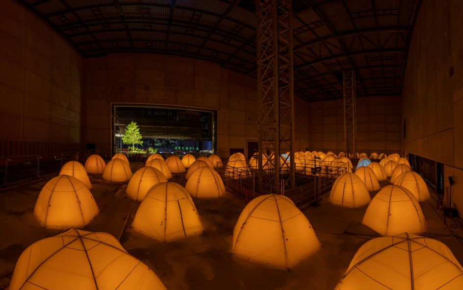 Arcadia installation by Deborah Warner at The Factory for MIF21. Photography by Andrew Brooks