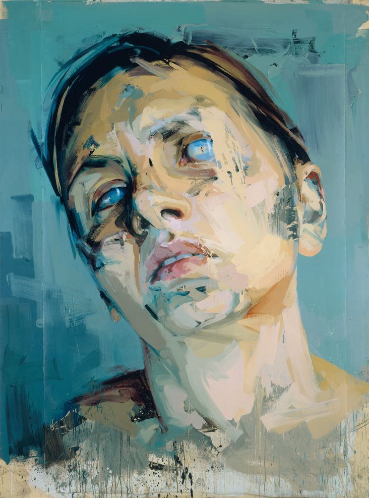 Rosetta II, 2005 - 2006 Oil on watercolour paper, mounted on board, 252 x 187.5cm  Private collection © Jenny Saville Courtesy of the artist and Gagosian