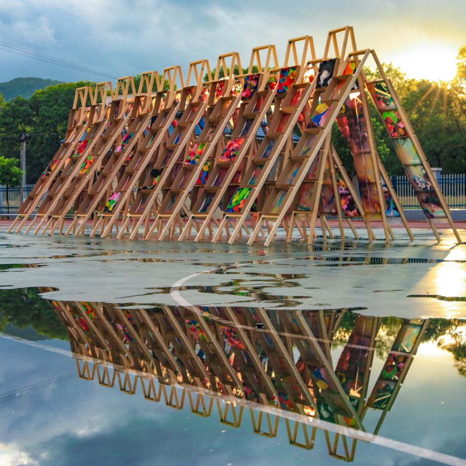 Hi Ladders High Pavilion Pavilion by Hao Li. Winner in the Architecture, Building and Structure Design Category, 2019-2020.