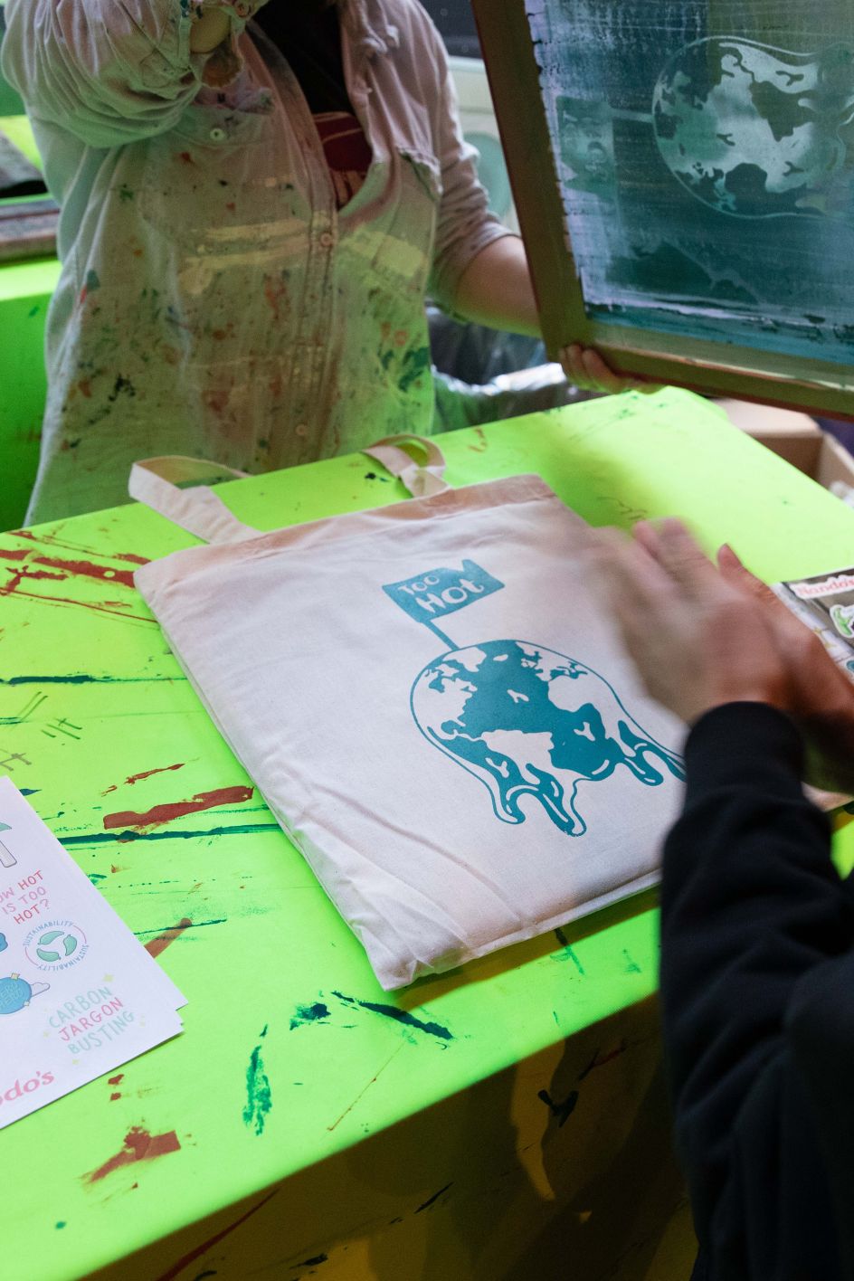 Nando's in Glasgow for Cop26 – printing