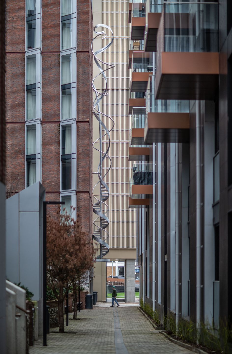 Alex Chinneck, A Spring in Your Step. Phtotography by Marc Wilmot