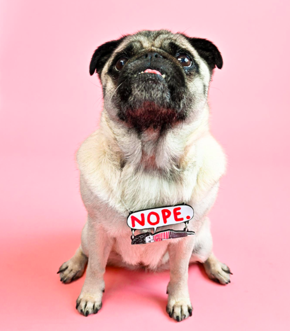 Nope necklace © Gemma Correll X Tatty Devine