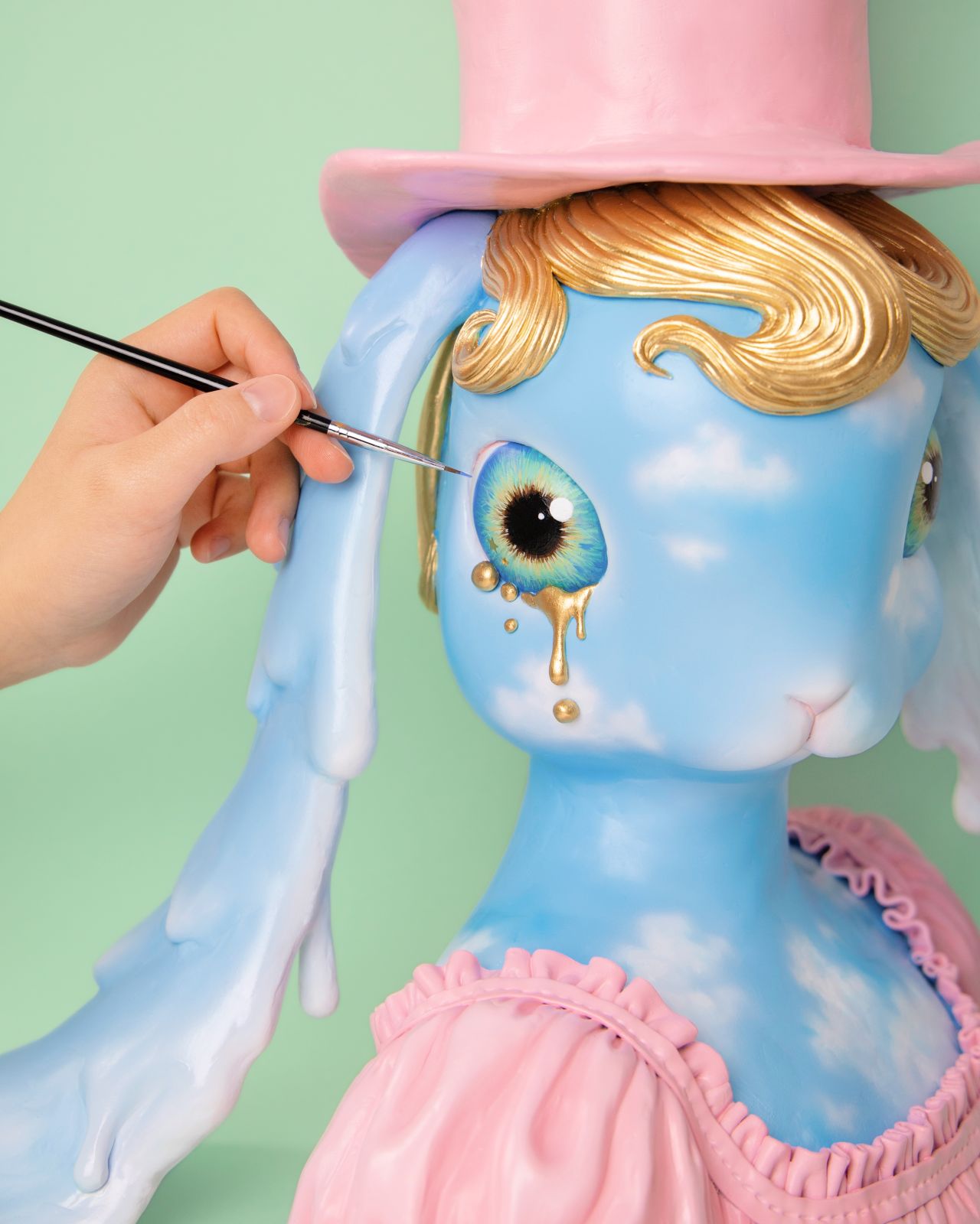 Koko, (WIP) © Tina Yu. All images courtesy of the artist and gallery.