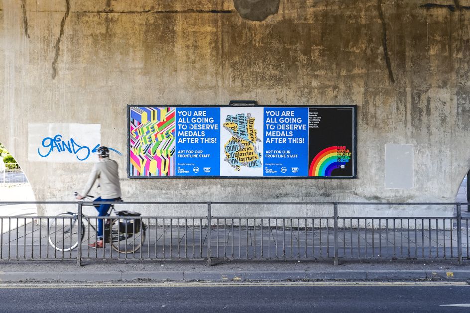 Poster for the People how to spread positivity through street art