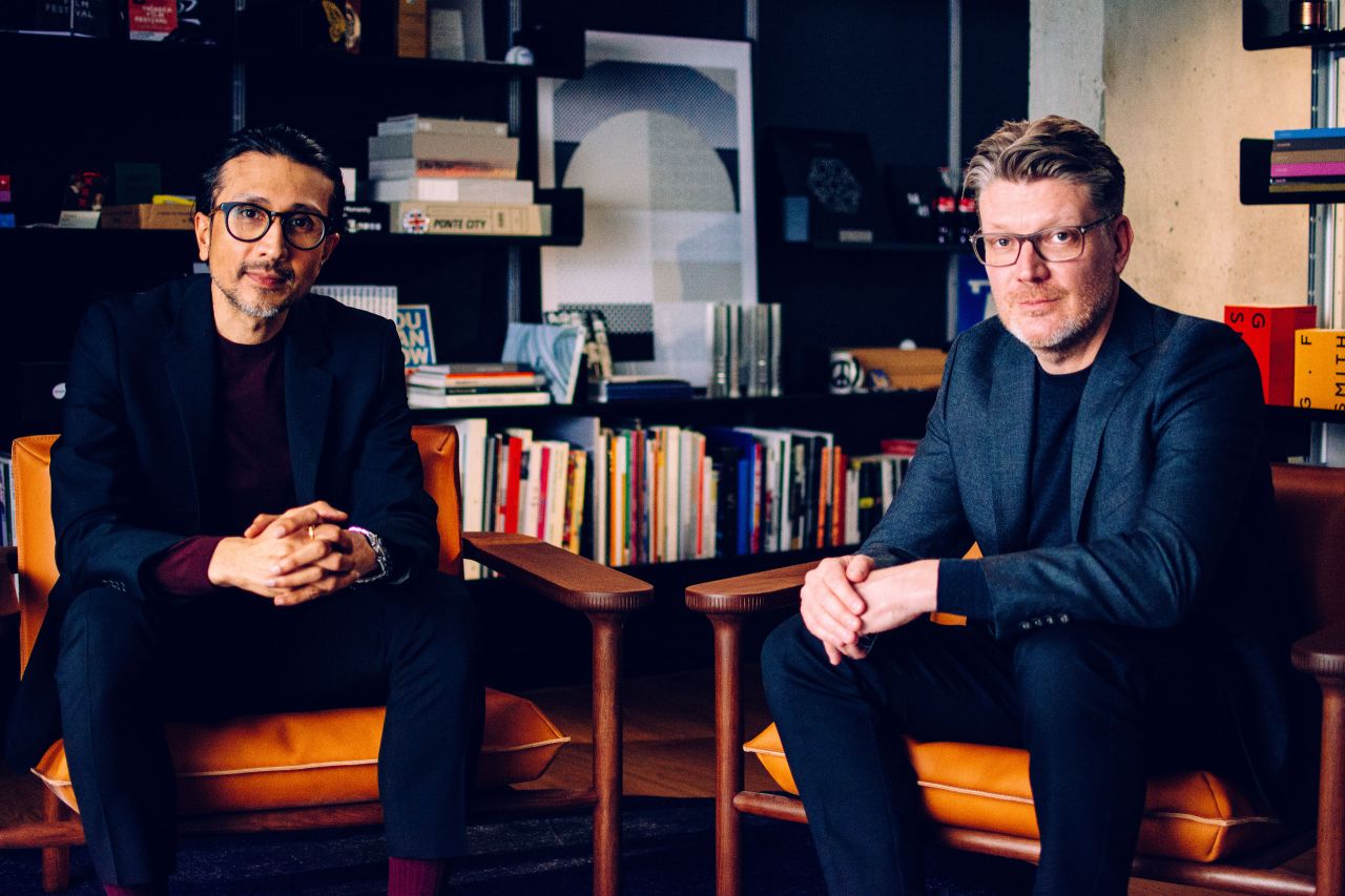 Simon Dixon (right) and Aporva Baxi, founders of DixonBaxi