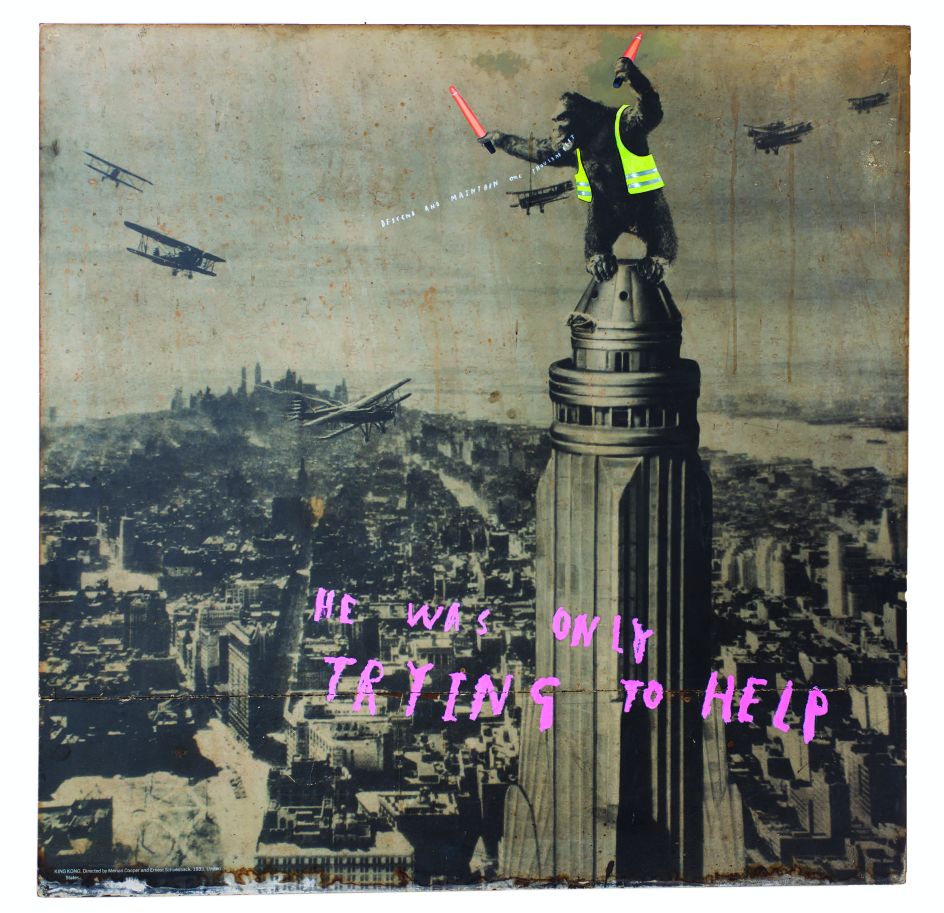 He Was Only Trying to Help-2017, Oliver Jeffers, courtesy of Lazinc and artist