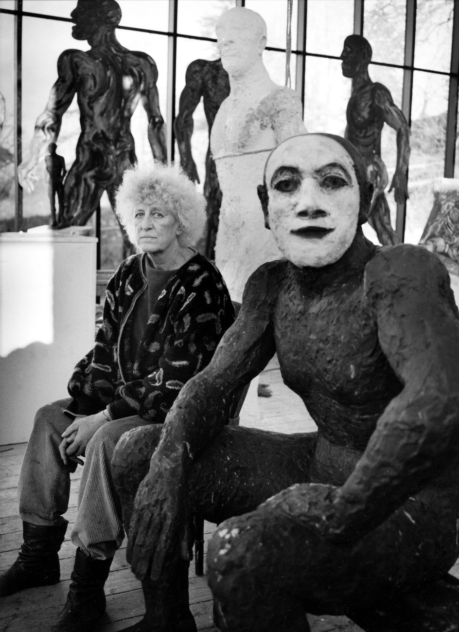 Anne Purkiss Dame Elisabeth Frink, 1990. © Anne Purkiss