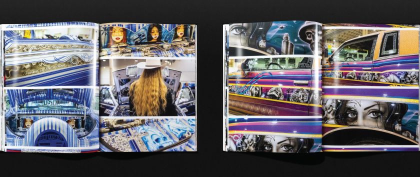 A new book designed by Span pays homage to lowrider culture
