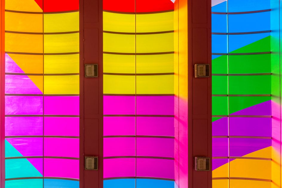 Endless Ribbon Connecting Us © Morag Myerscough. Photography by Gareth Gardner