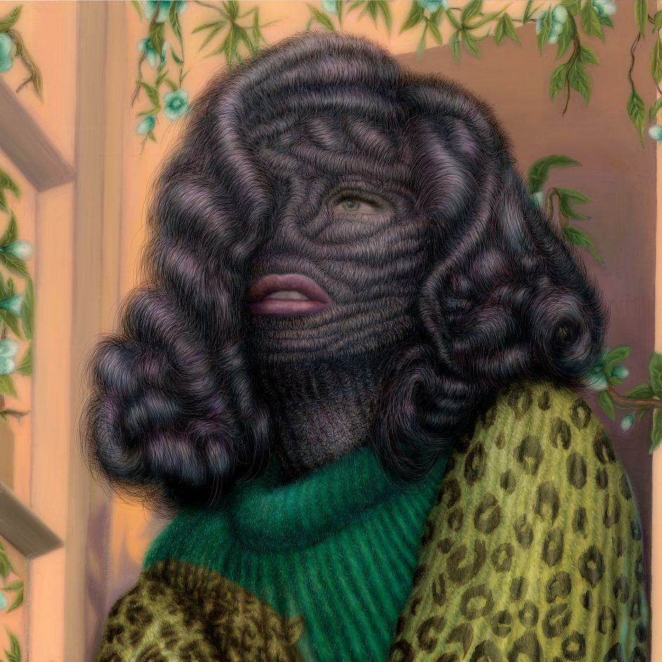 Girl With Leapord Print Sweater © Erik Mark Sandberg