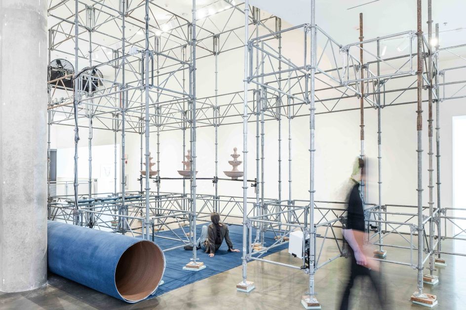 The Erasure of Everyday Time is by Artist Heather Theresa Clark. Photography: Anne Kim