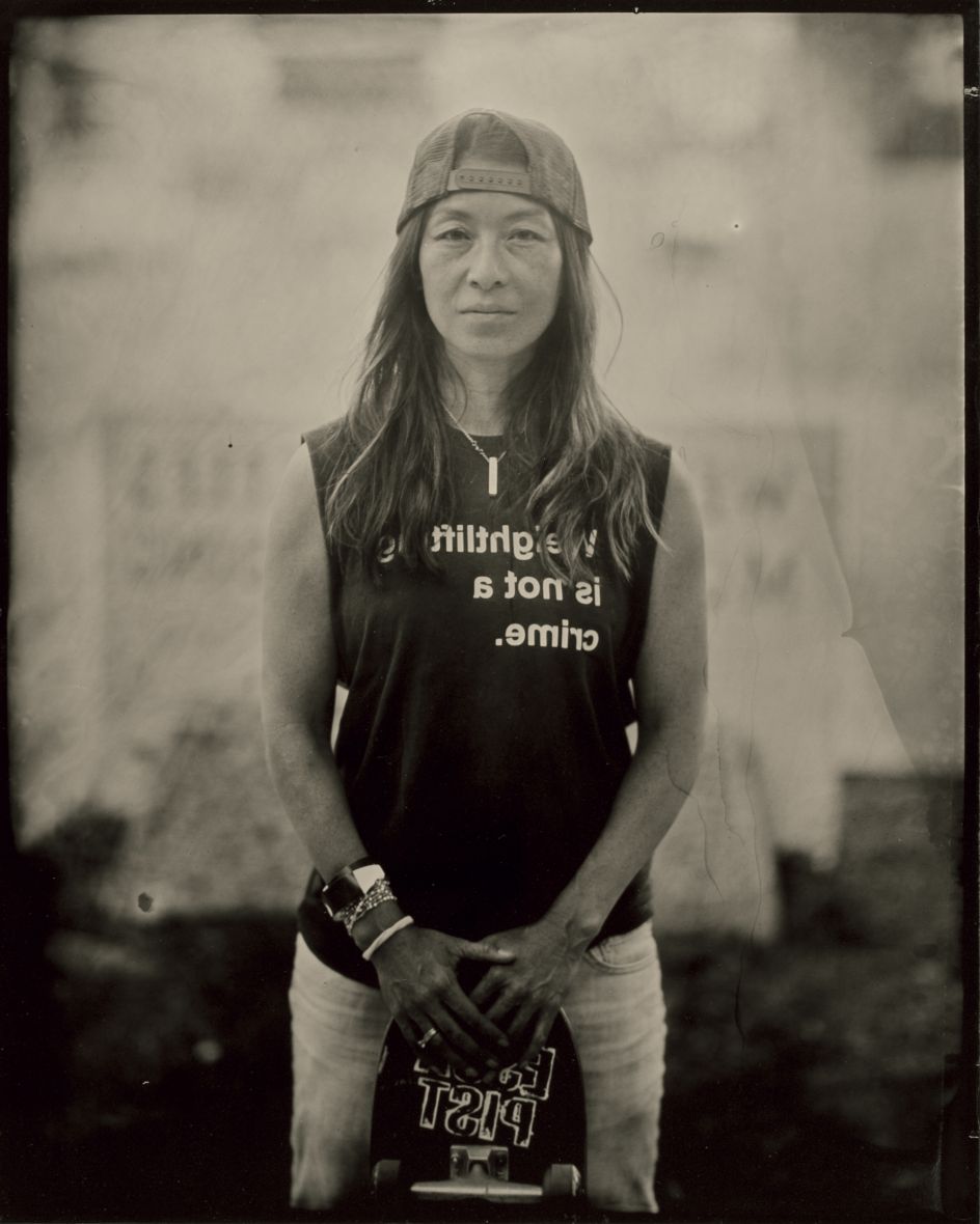 © Jenny Sampson, from the book Skater Girls, published Daylight