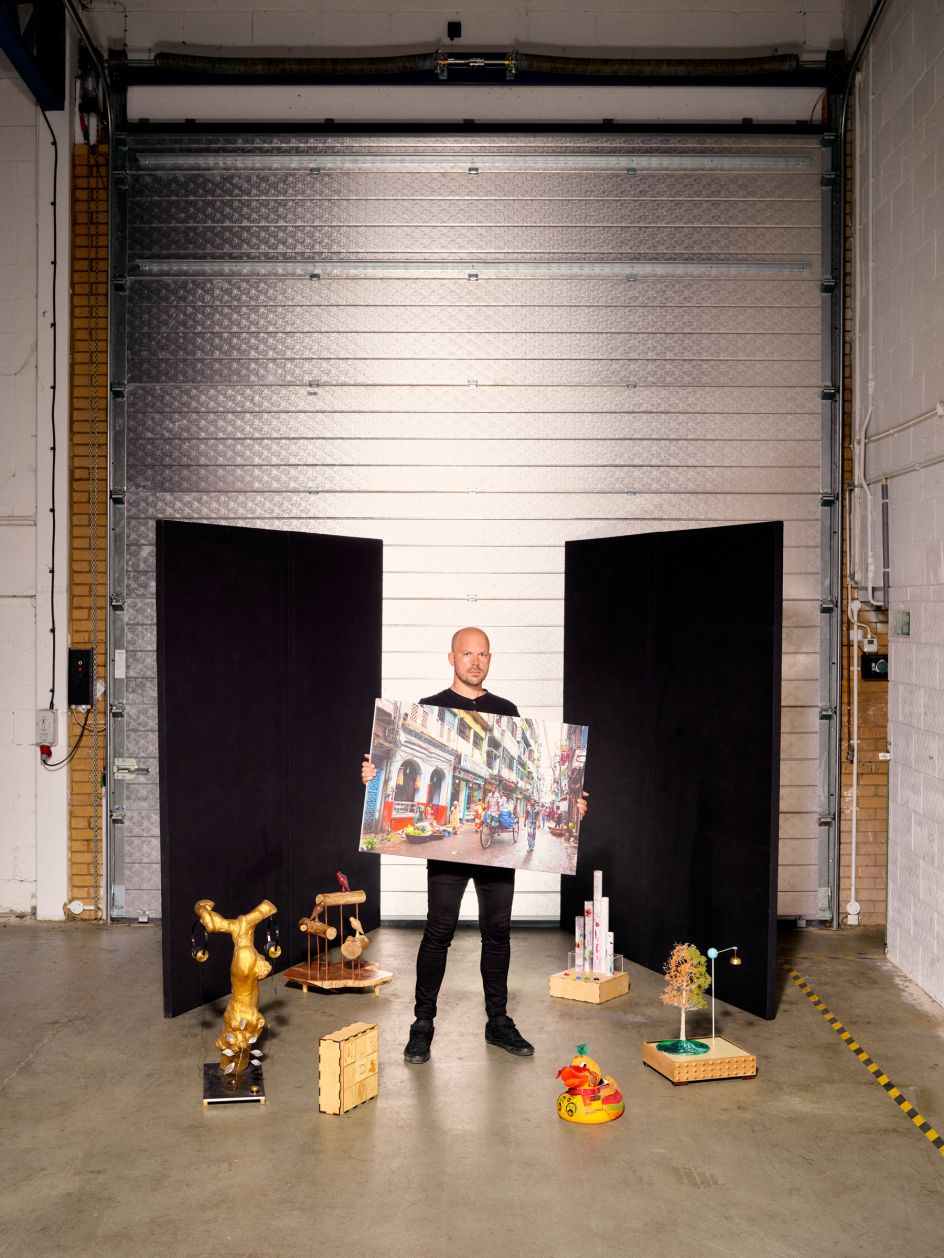 Please Touch ©  Gawain Hewitt. Photography by Emile Holba