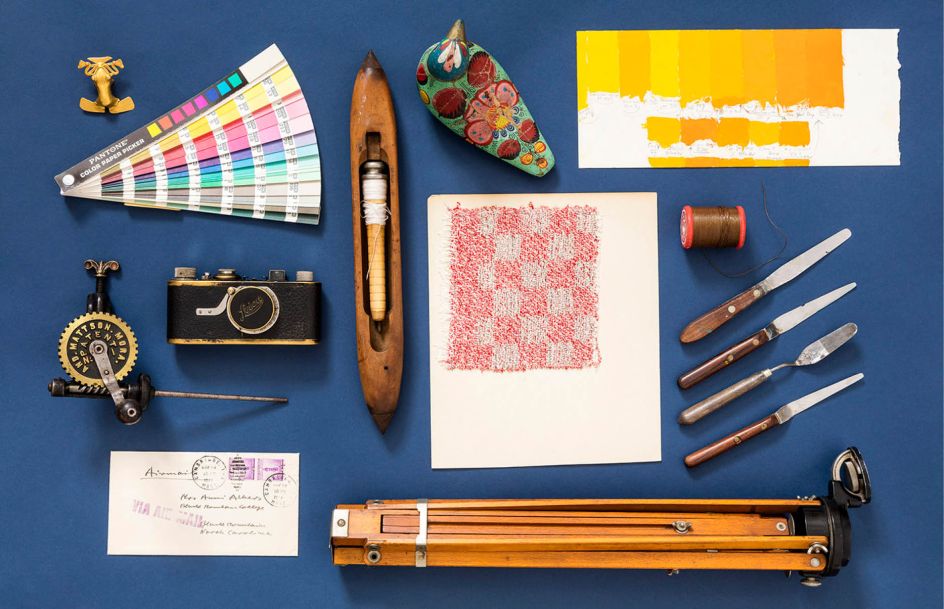 Artefacts from The Josef and Anni Albers Foundation, Bethany, CT. © 2016 The Josef and Anni Albers Foundation/Artists Rights Society (ARS), New York. Courtesy David Zwirner, New York/London