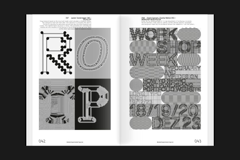 Slanted Experimental Type 3.0 pushes the limits of typography