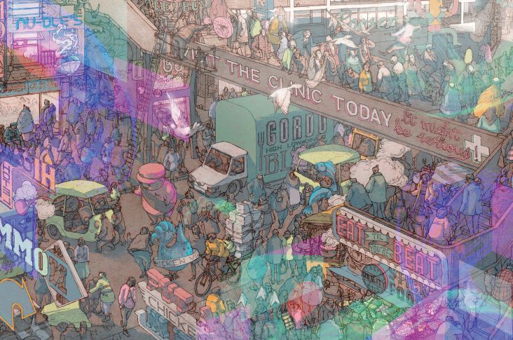 Illustration by [Anna Mill](https://theaoi.com/2019/10/28/interview-with-anna-mill-world-illustration-awards-2019-professional-overall-winner/), the overall Professional Winner of the World Illustration Awards in 2019