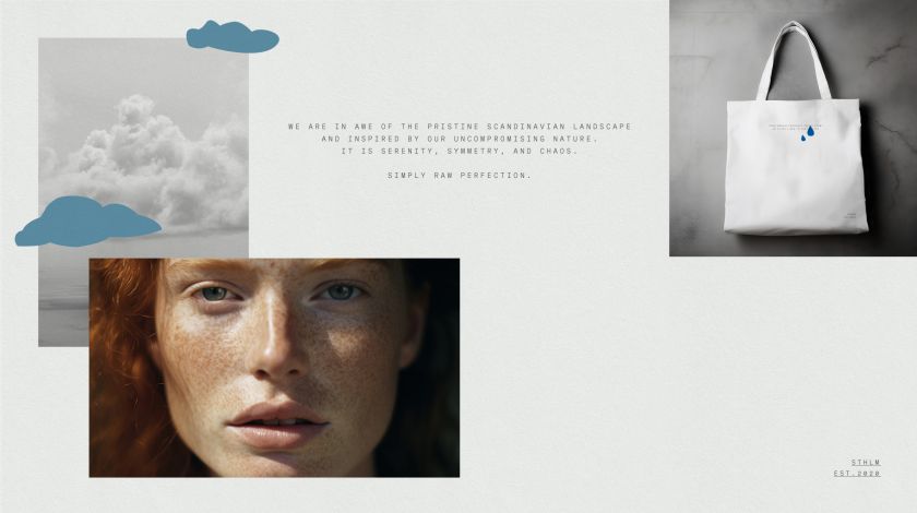 Everland applies 'candid and rugged aesthetic' to skincare brand Raw Perfection