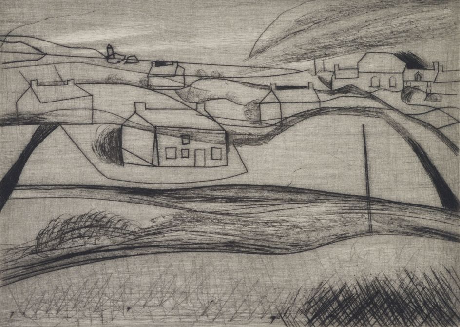 Ben Nicholson, Halse Town 1949, 1949. Arts Council Collection, Southbank Centre, London © Angela Verren Taunt 2017. All rights reserved, DACS/Artimage 2018
