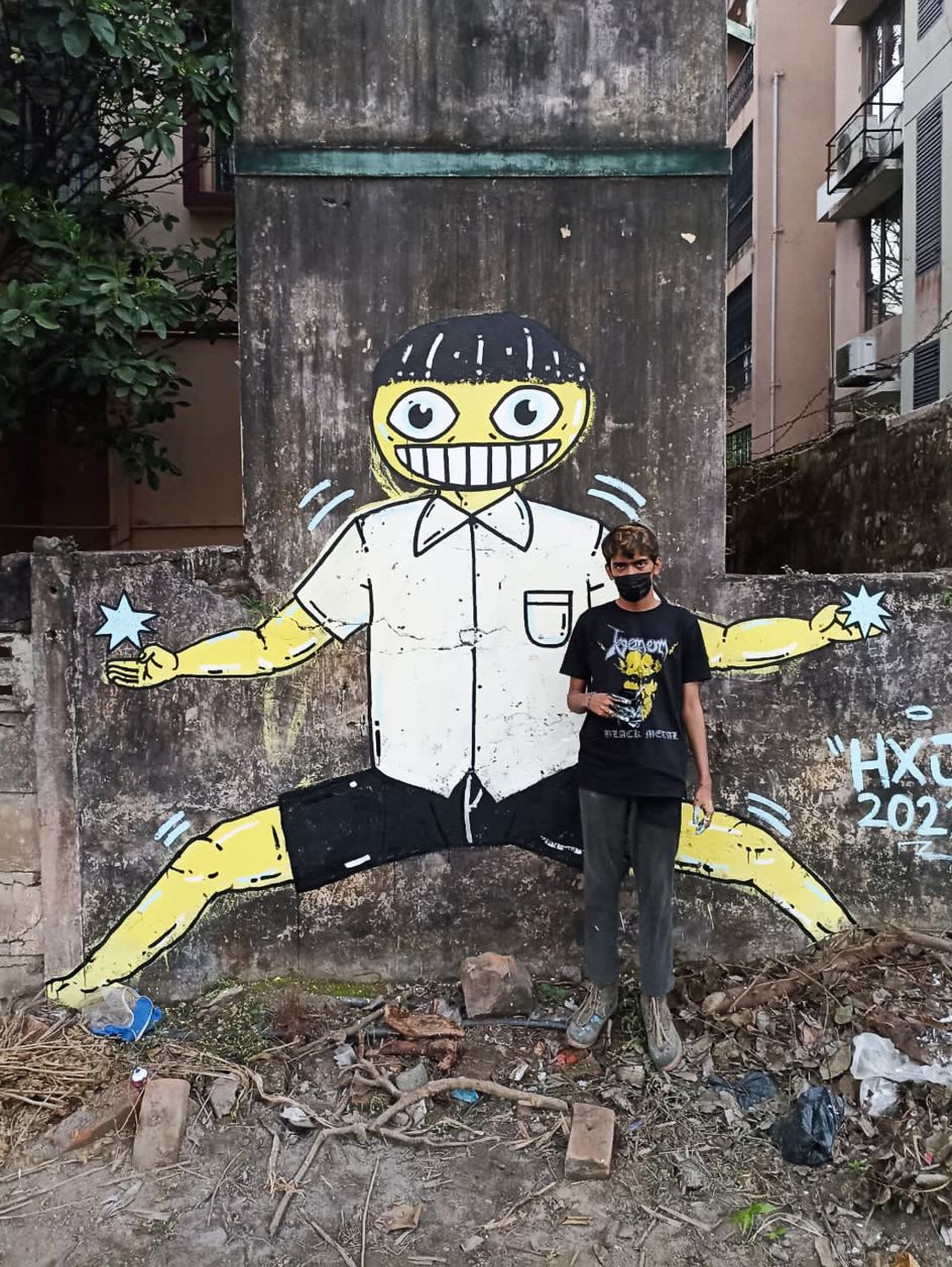 বিমল Graffiti © Revant Dasgupta