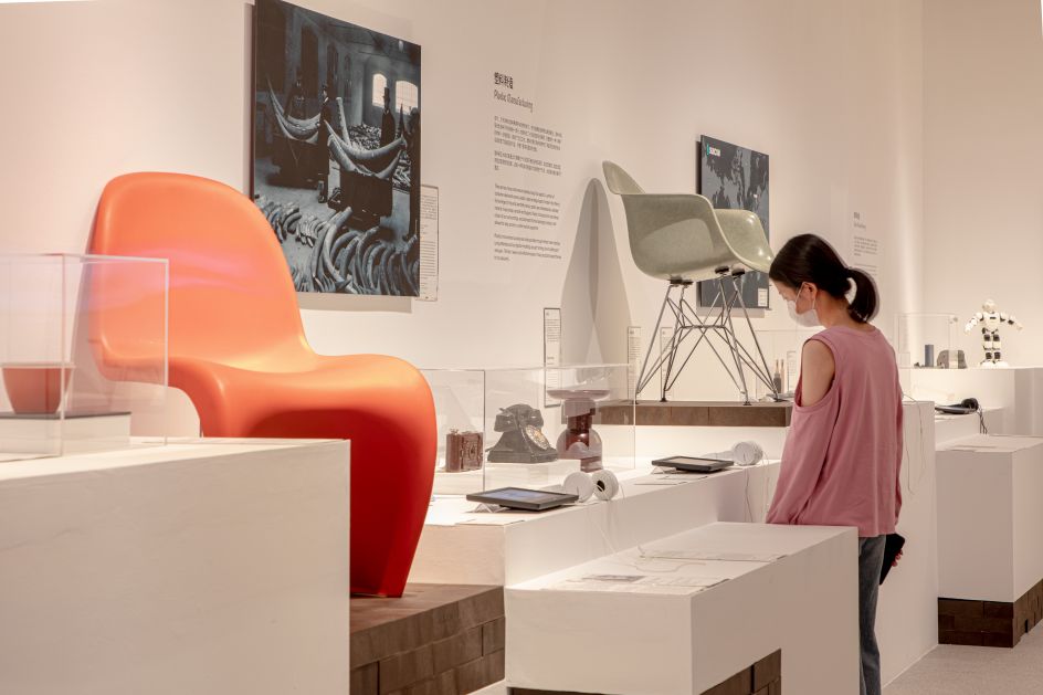 Installation view of Waste Age. Felix Speller for the Design Museum