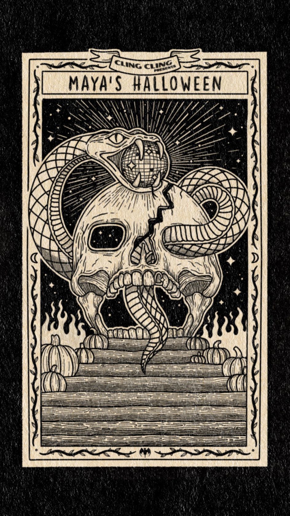 Maya Jama’s Halloween party