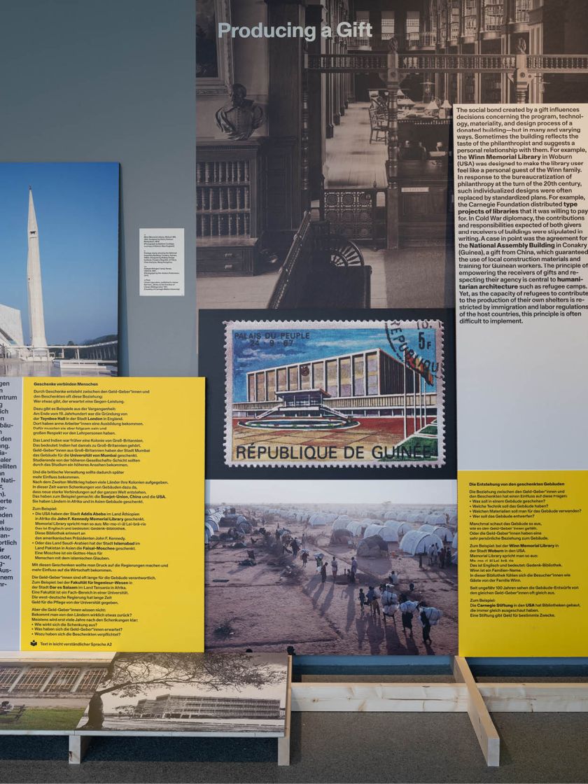 WVH designs exhibition that explores generosity and violence in architecture