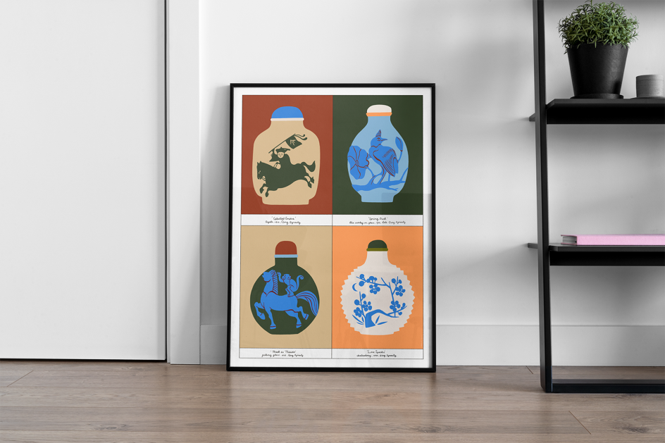 A print by Maaike Canne, available via The Creative Boom Shop