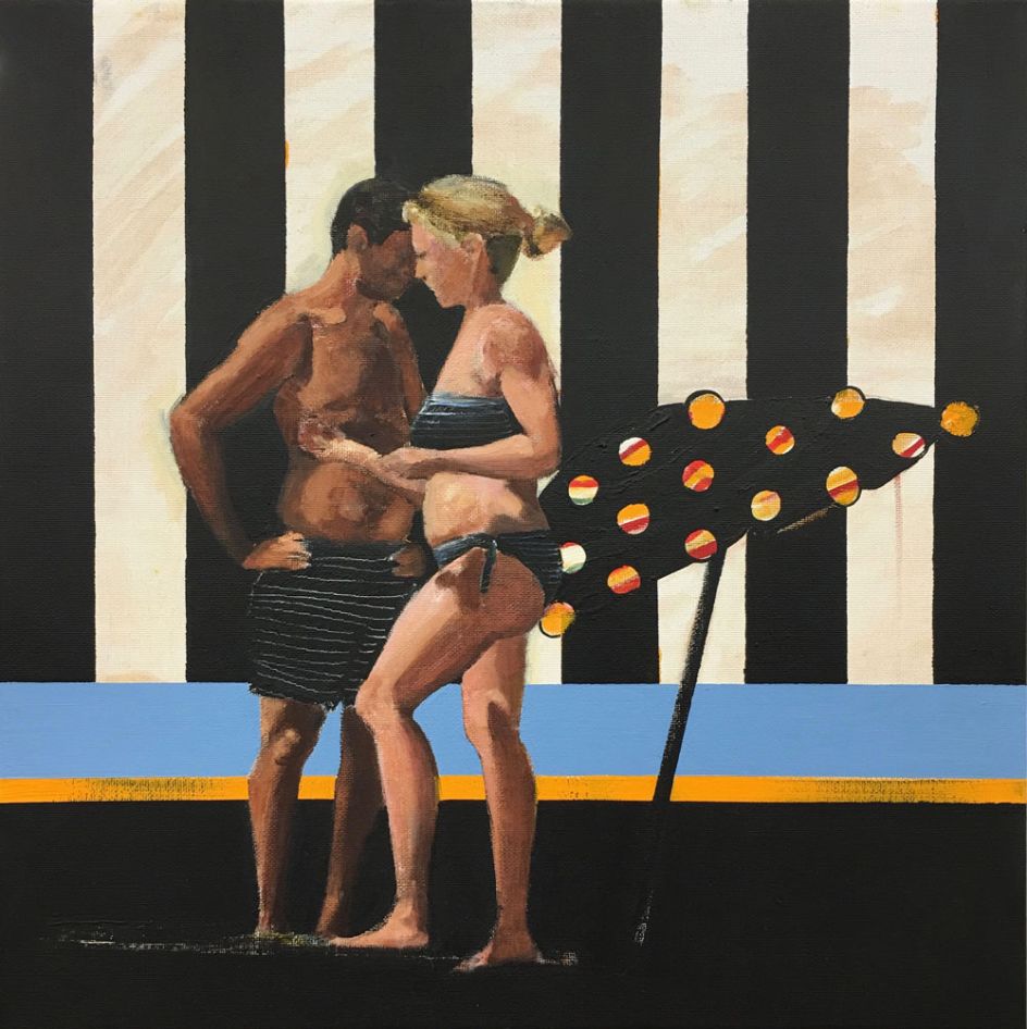 'Untitled'. 2016 Oil on canvas. 50 x 50 cm