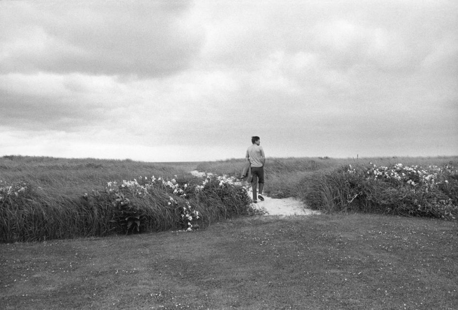 JFK on the dunes near Hyannis Port, 1959 © Mark Shaw / mptvimages.com