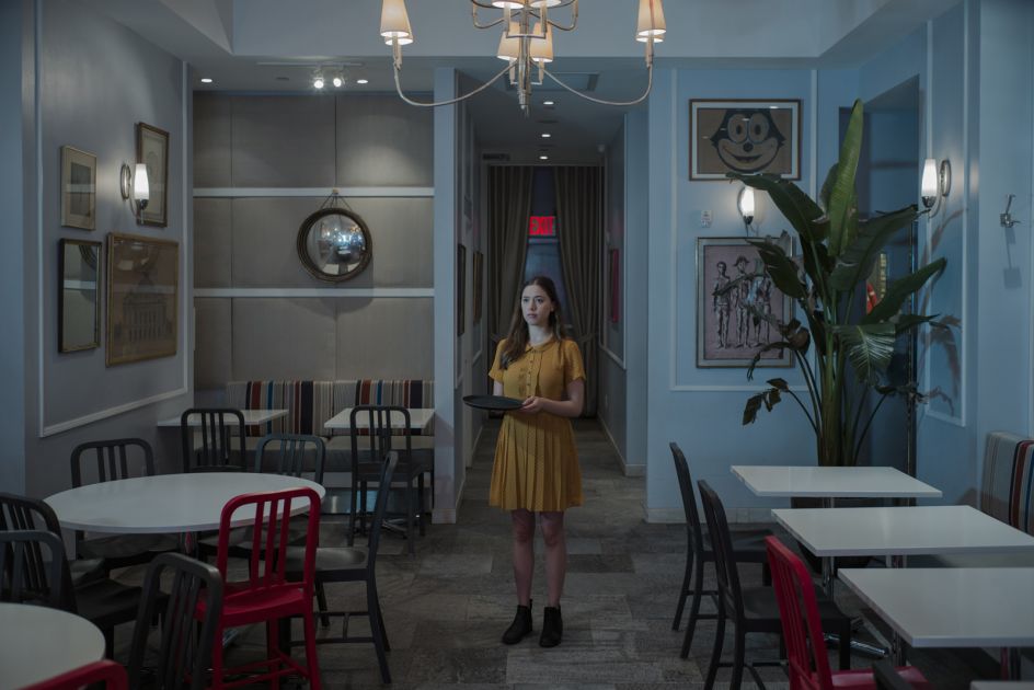 Nanda Valencia, actress & waitress at a vegan restaurant