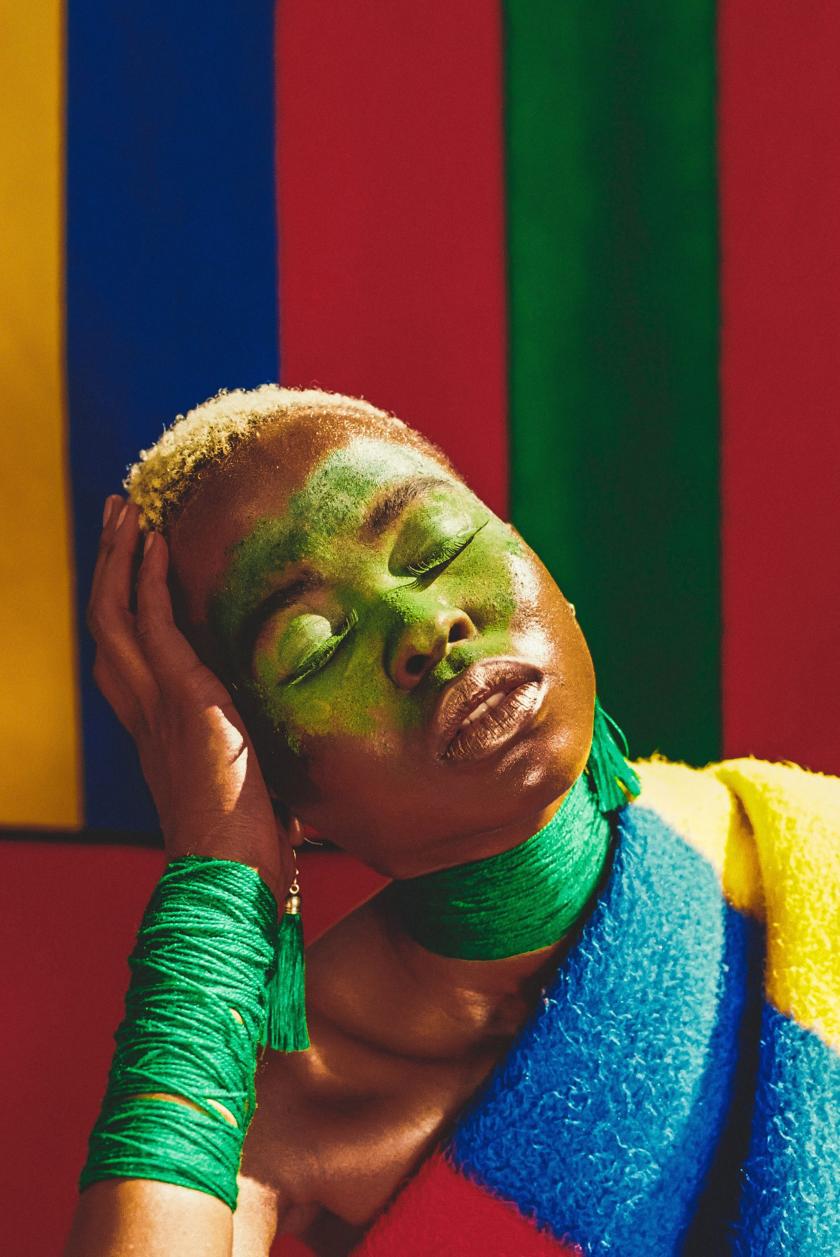 Proudly South African: Exploration of identity 4, 2018, by Zana Masombuka