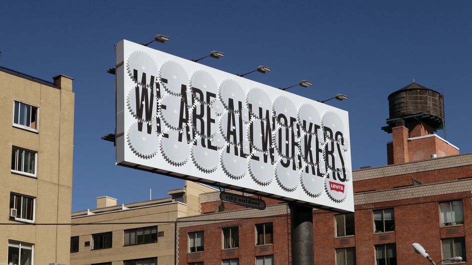 Levi's Billboard – Timothy Goodman + Jessica Walsh