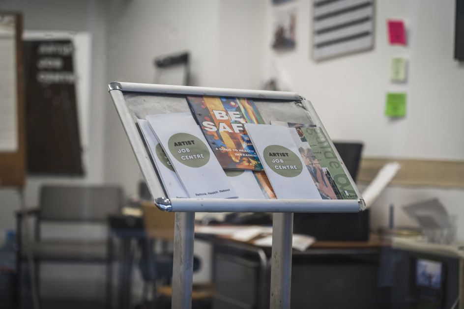 Stuart Semple, Artist Job Centre. Photo: Jamie James