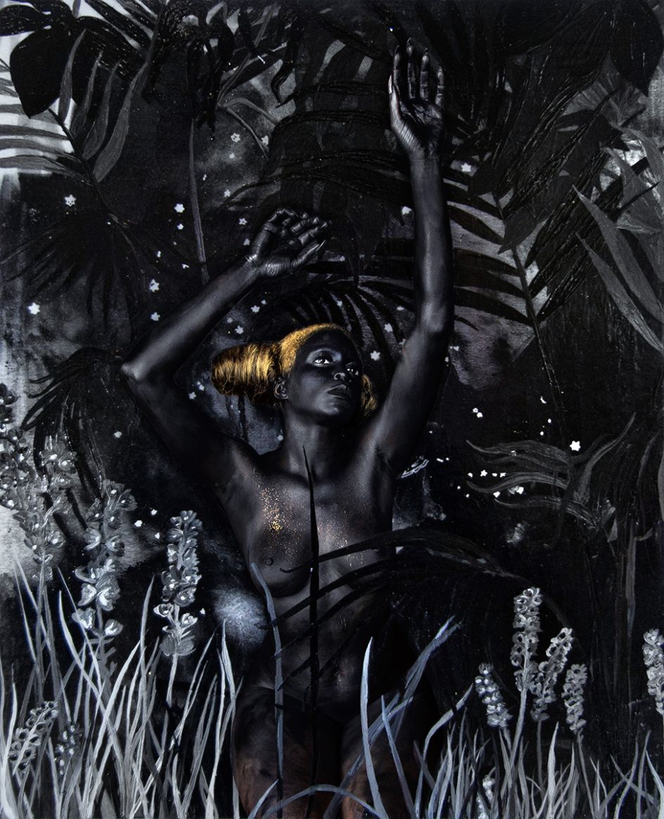 Lina Iris Viktor, NO. XX A PROPHECY. AND THE SCRAMBLE BEGAN. . . From the series DARK CONTINENT XIII - XXIV THE FALL, 2017. Courtesy of the artist and Mariane Ibrahim Gallery. Copyright: © Lina Iris Viktor