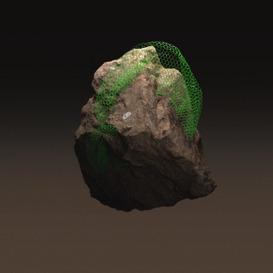 Future Fossils work, sandstone