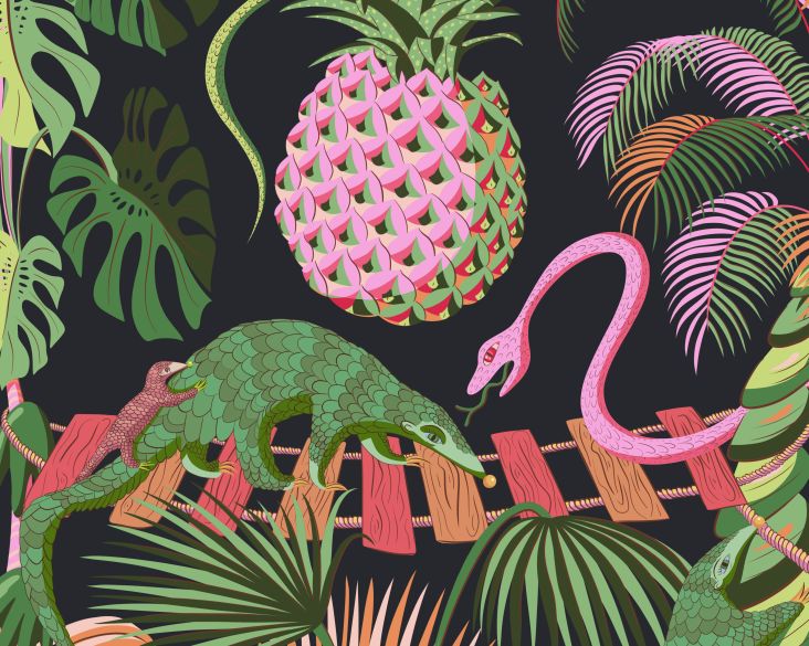 Precarious Pangolins – Carnival (Detail) © Sam Wilde