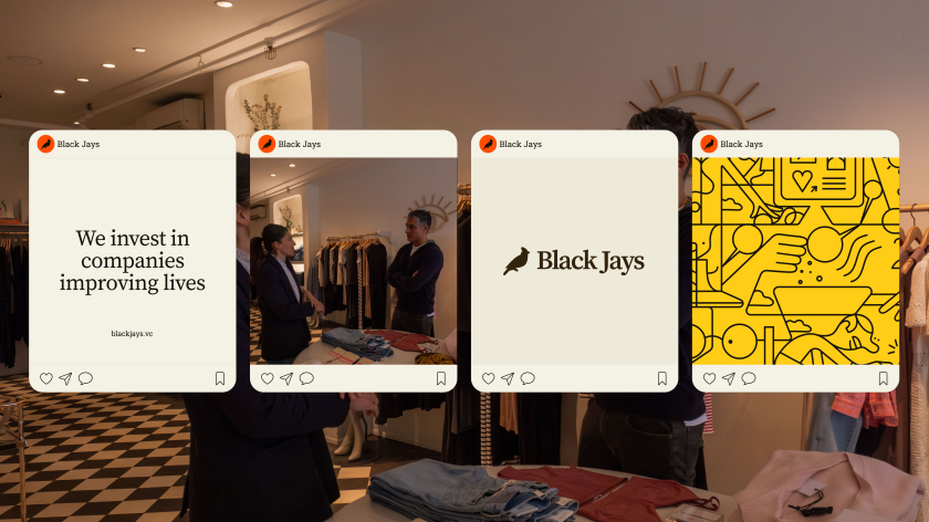Hex's new identity for Black Jays is inspired by the 'subtle chaos' of family life
