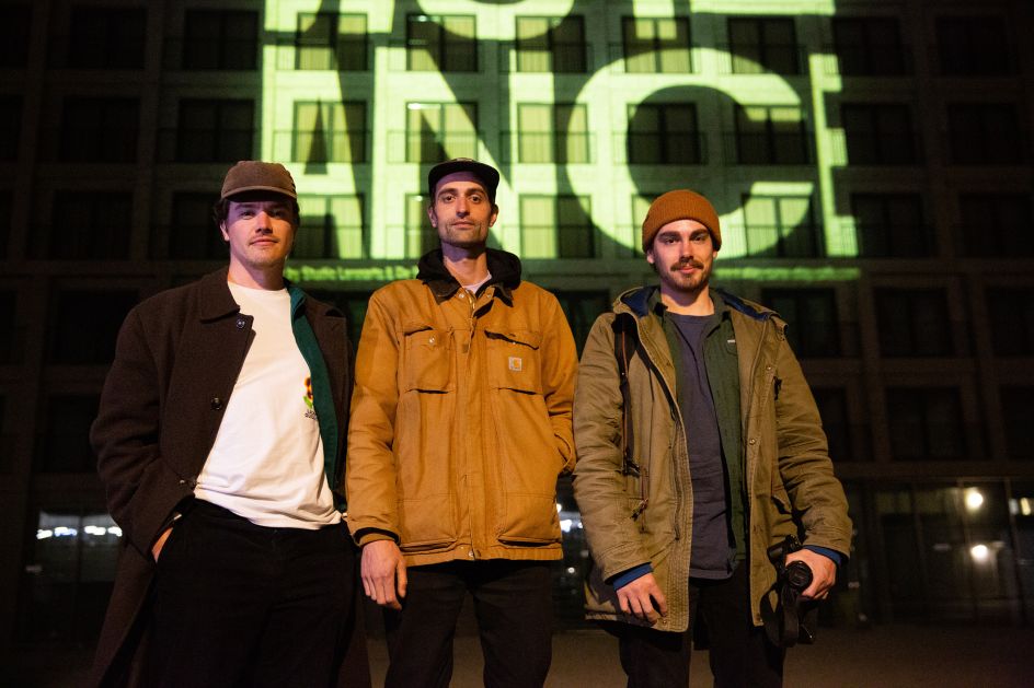 SSSS founders Menno de Bruijn, Max Lennarts, Ronald de Leeuw (from left to right)